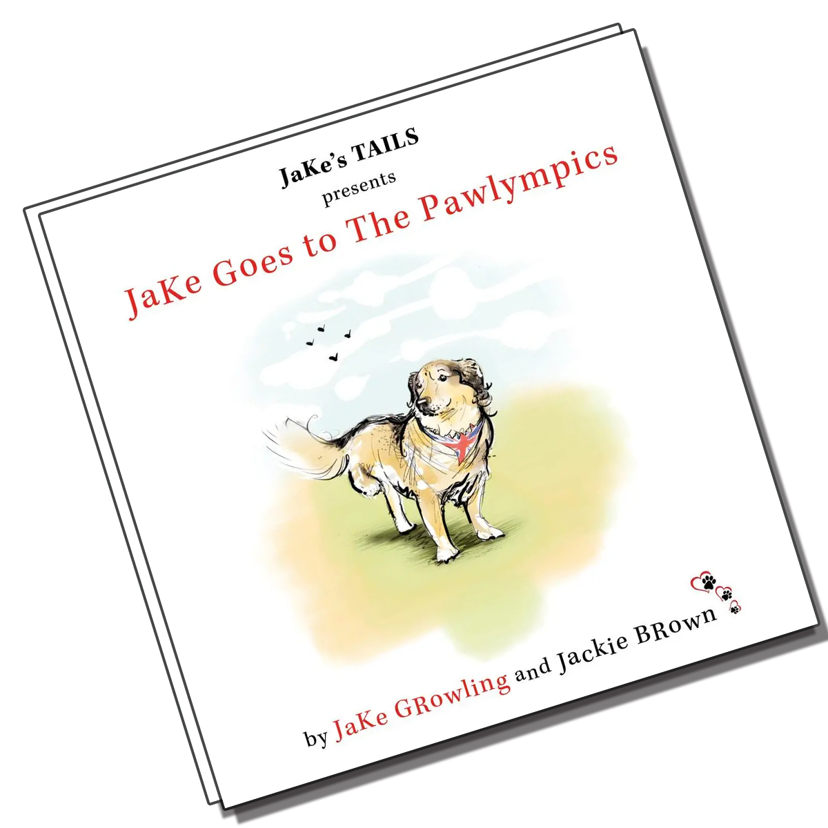 jake goes to the pawlympics book cover